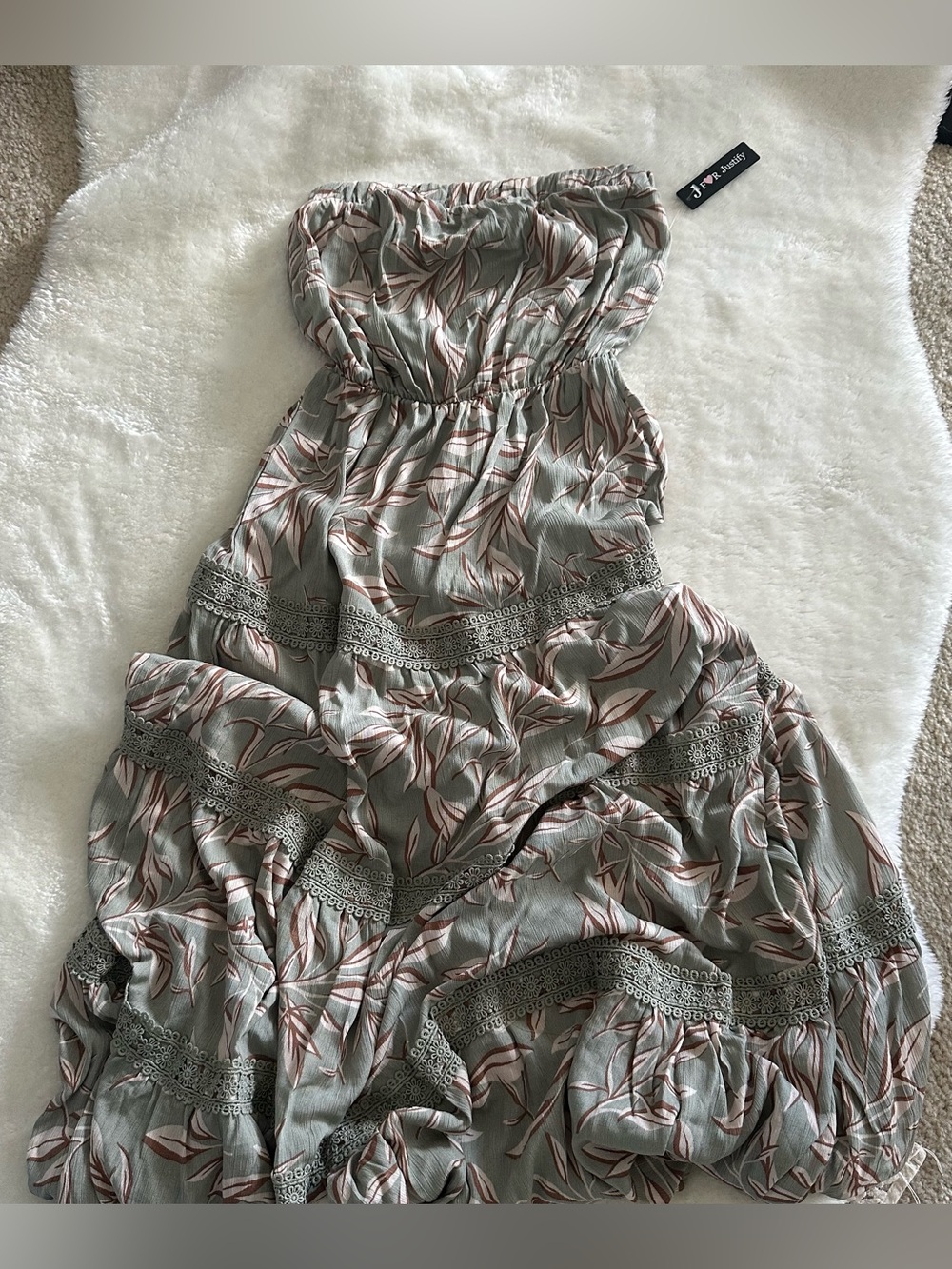 Justify Leave Print Dress